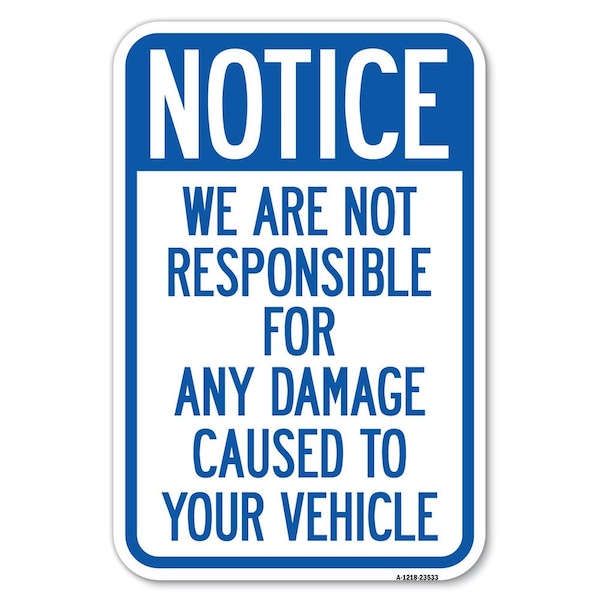 Safety Sign, 12 in Height, Aluminum, 23533